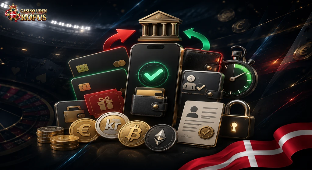 Betalingsmuligheder på casino uden ROFUS med smartphone, kort, krypto og hurtig udbetaling